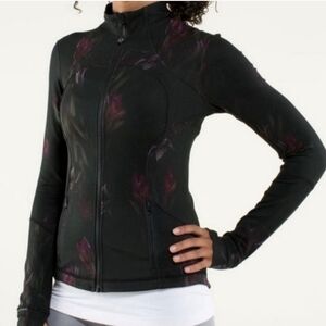 lululemon athletica Black Jacket with Purple Accents